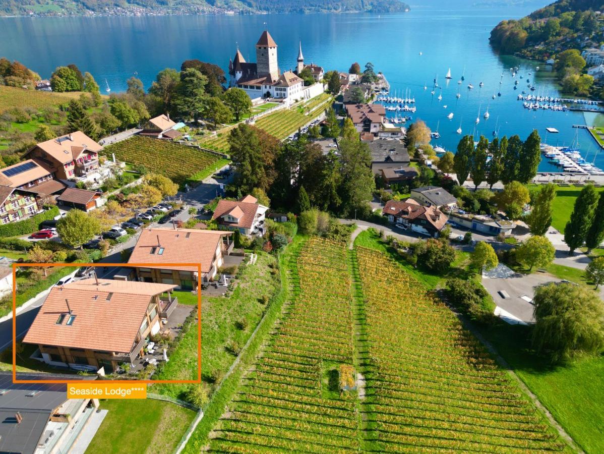 Seaside-Lodge, Top Apartment Spiez Exteriér fotografie