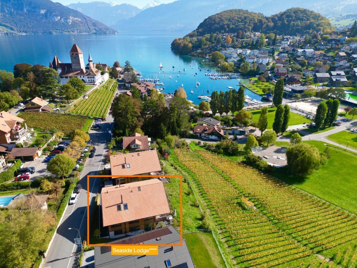 Seaside-Lodge, Top Apartment Spiez Exteriér fotografie