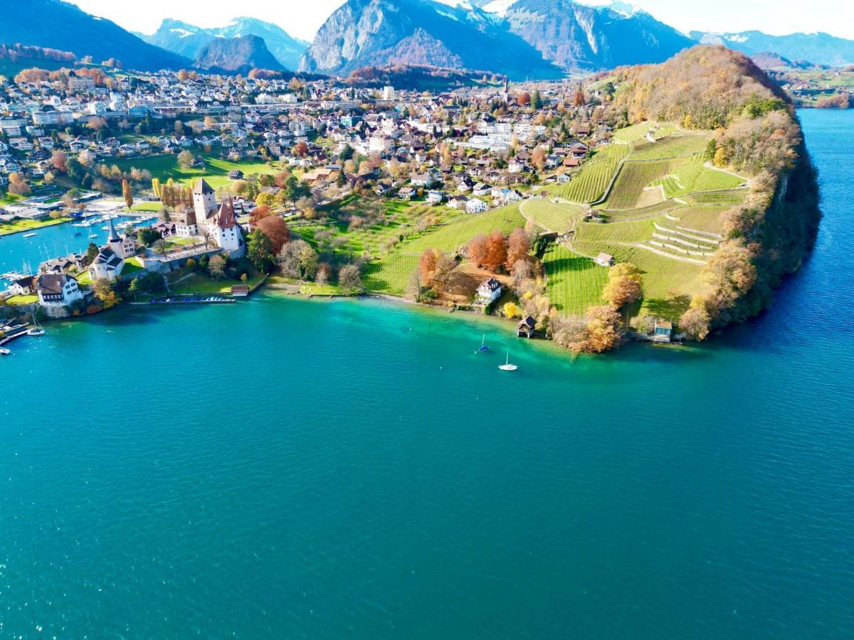 Seaside-Lodge, Top Apartment Spiez Exteriér fotografie