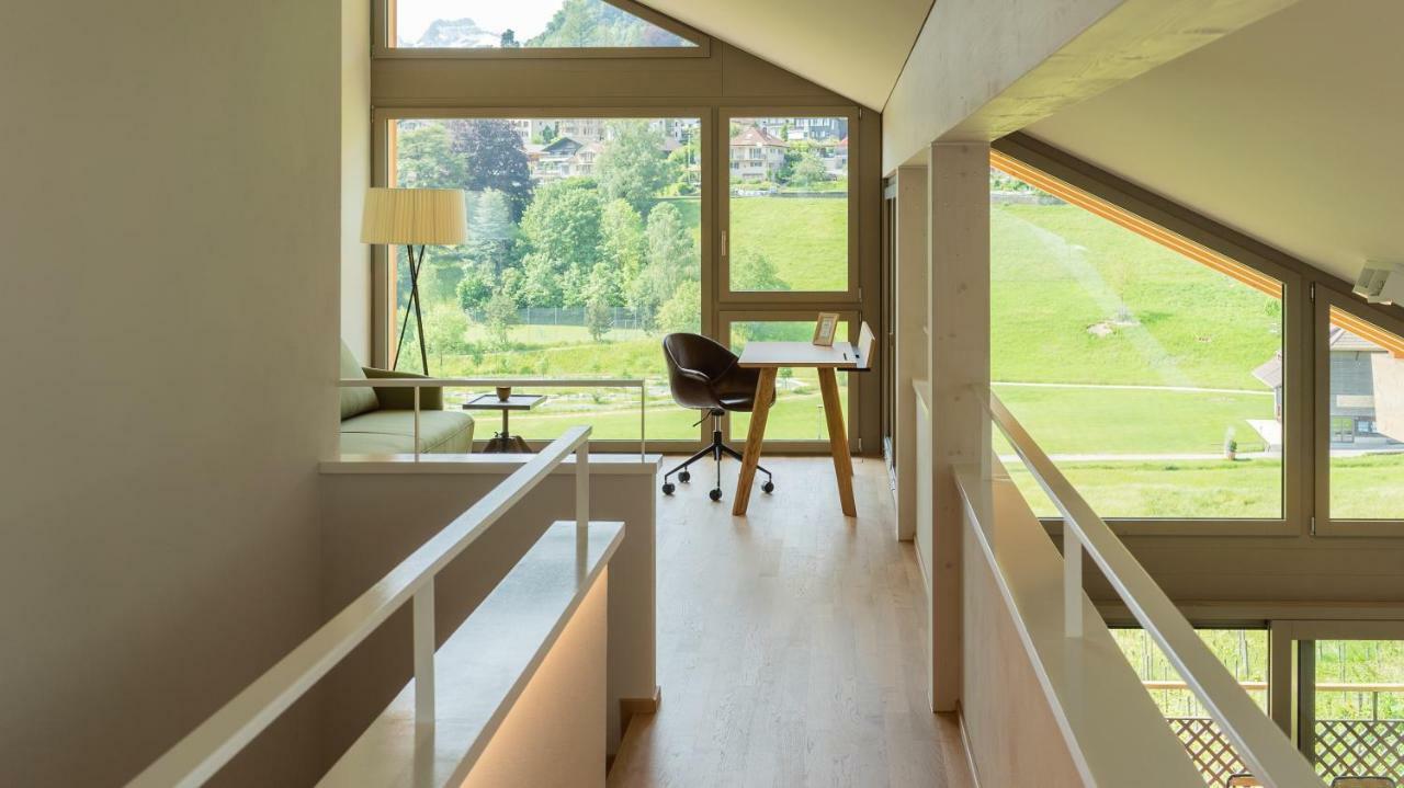 Seaside-Lodge, Top Apartment Spiez Exteriér fotografie