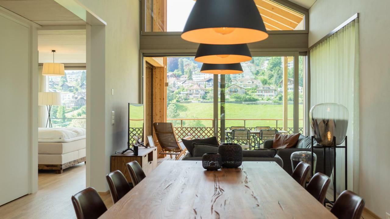 Seaside-Lodge, Top Apartment Spiez Exteriér fotografie