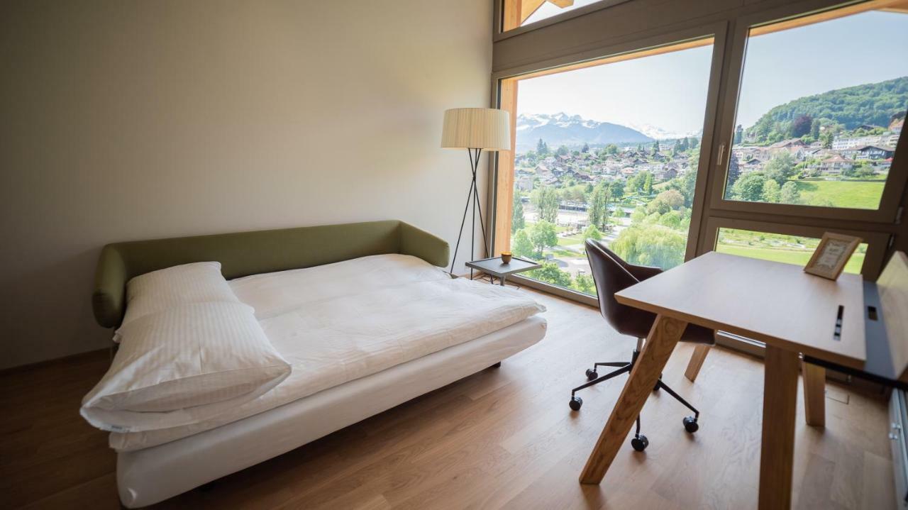 Seaside-Lodge, Top Apartment Spiez Exteriér fotografie