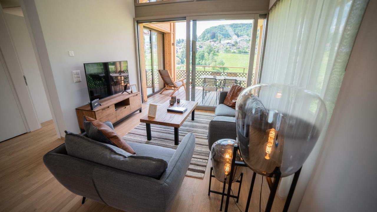Seaside-Lodge, Top Apartment Spiez Exteriér fotografie